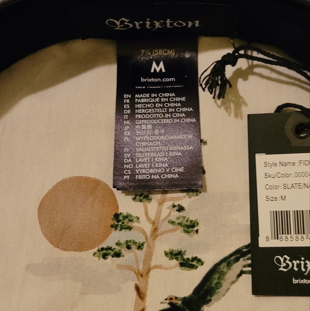 Brixton fiddler cap